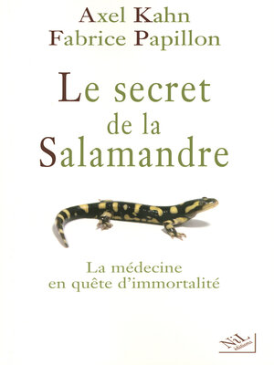 cover image of Le secret de la salamandre